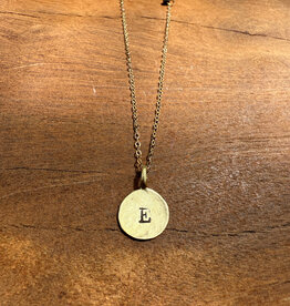 Christy Lea Payne CLP Circle Charm Necklace - E