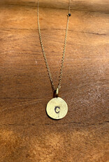 Christy Lea Payne CLP Circle Charm Necklace - C
