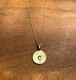 Christy Lea Payne CLP Circle Charm Necklace - C