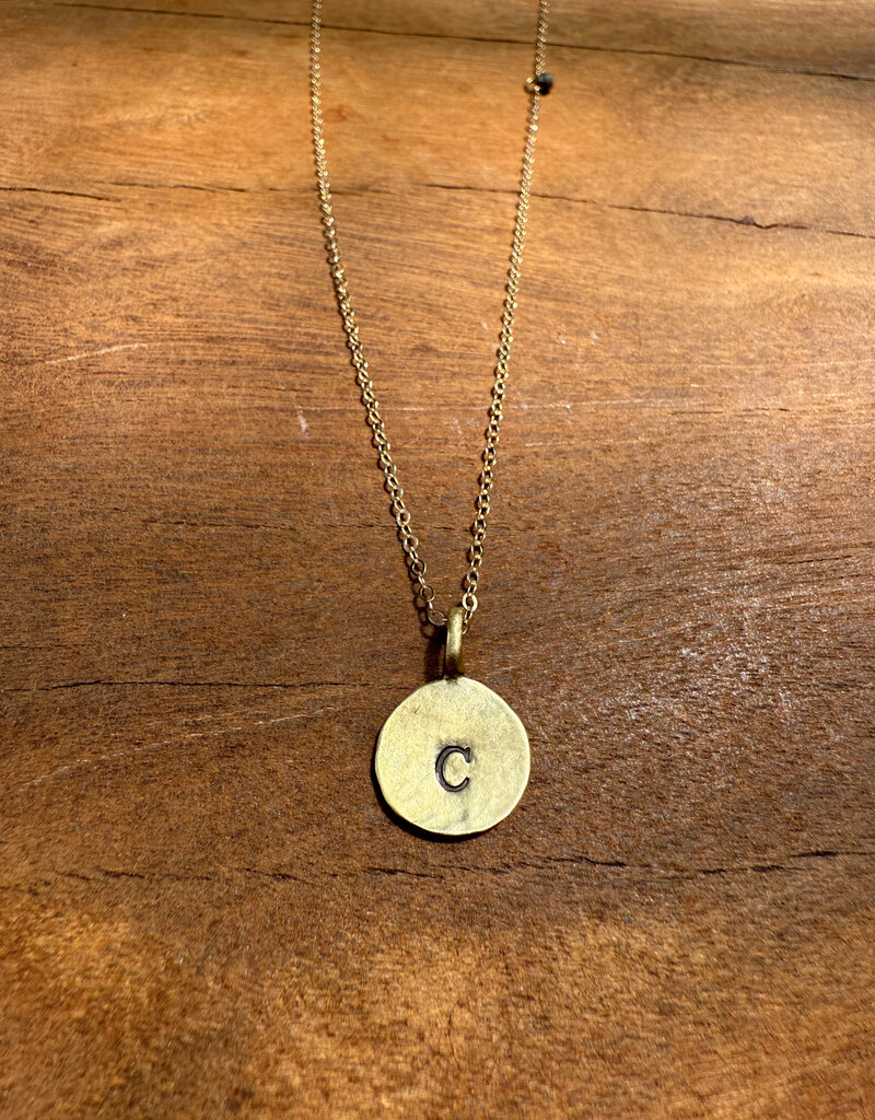 Christy Lea Payne CLP Circle Charm Necklace - C