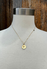 Christy Lea Payne CLP Circle Charm Necklace - C