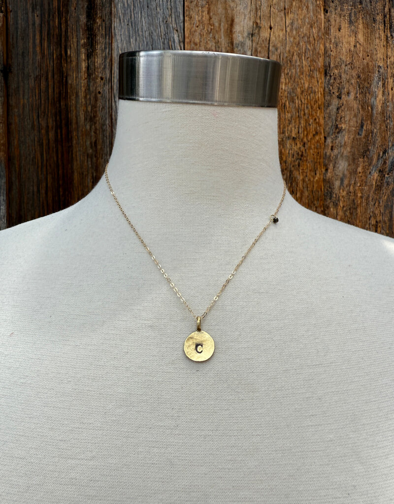 Christy Lea Payne CLP Circle Charm Necklace - C