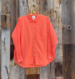 ...and for Good ...and for good LS Good Boyfriend Shirt Papaya