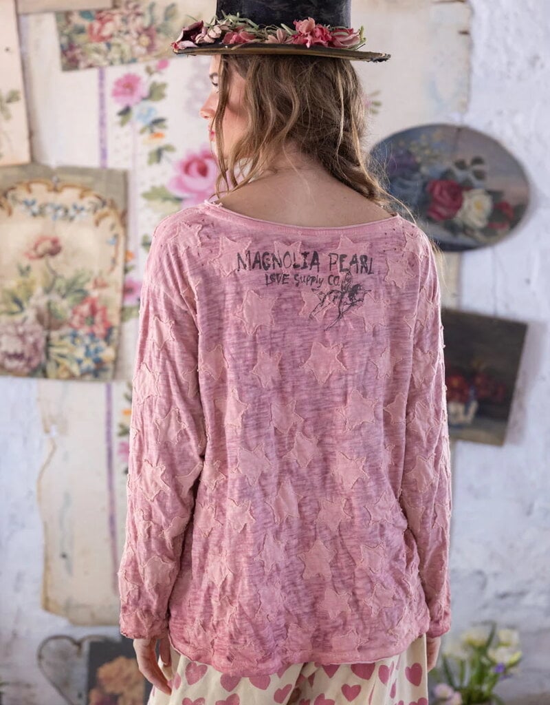 Magnolia Pearl Magnolia Pearl Star Applique Viggo T Top 2328 Counting Stars