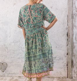 Magnolia Pearl Magnolia Pearl Blockprint Taigi Dress 1111 Demi*