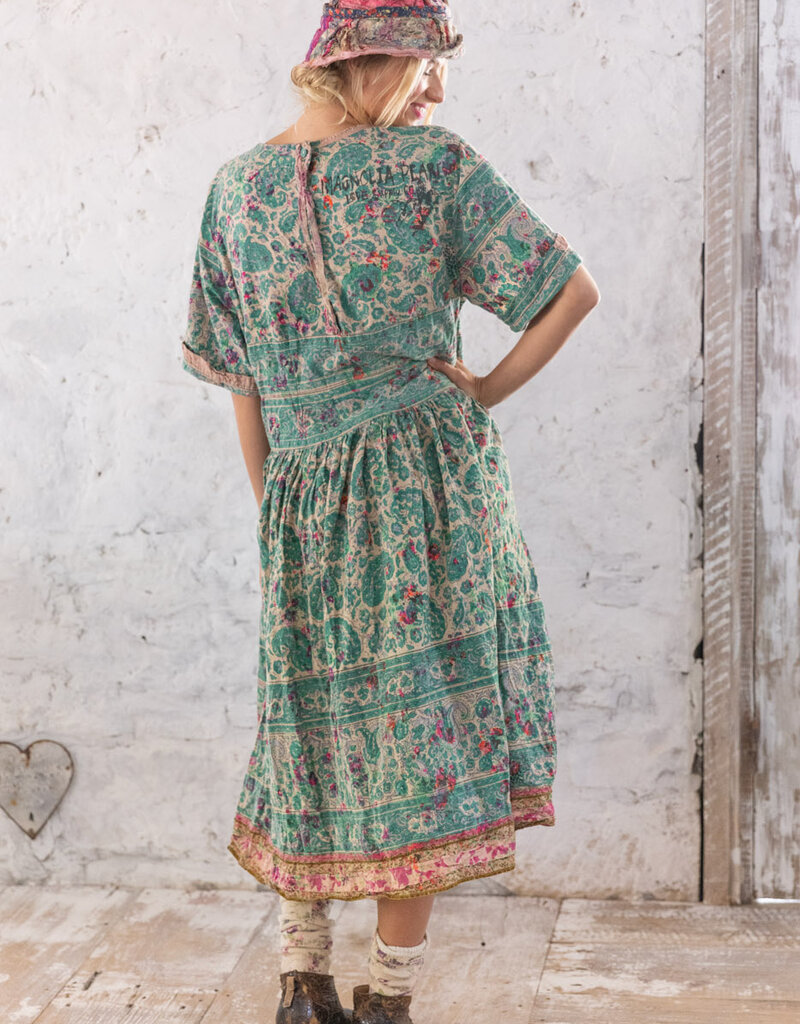 Magnolia Pearl Magnolia Pearl Blockprint Taigi Dress 1111 Demi*