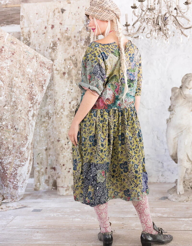 Magnolia Pearl Magnolia Pearl Applique Taigi Dress 1139 Jaipur*