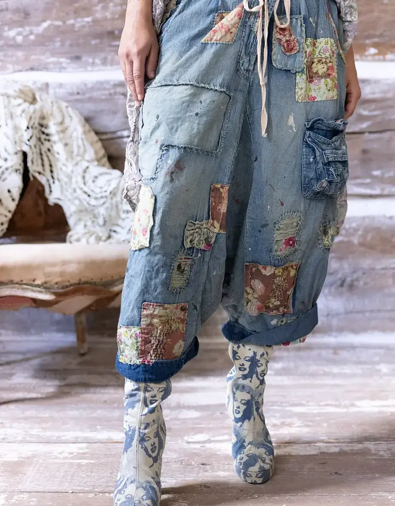 Magnolia Pearl Magnolia Pearl Joni Denim Pants 648 Washed Indigo*