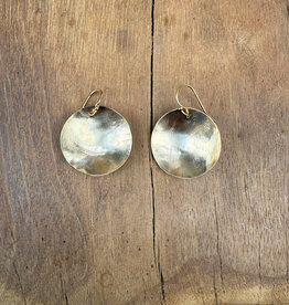 Christy Lea Payne CLP Large Concave Earrings GF