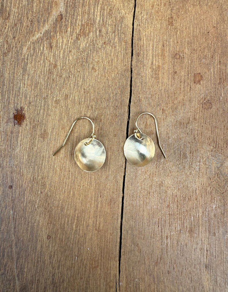 Christy Lea Payne CLP Small Concave Earrings GF