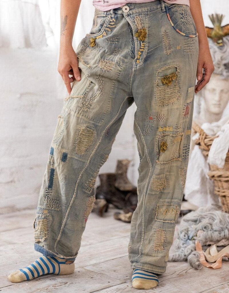 Magnolia Pearl Magnolia Pearl Eva Denim Pants 769 Washed Indigo*