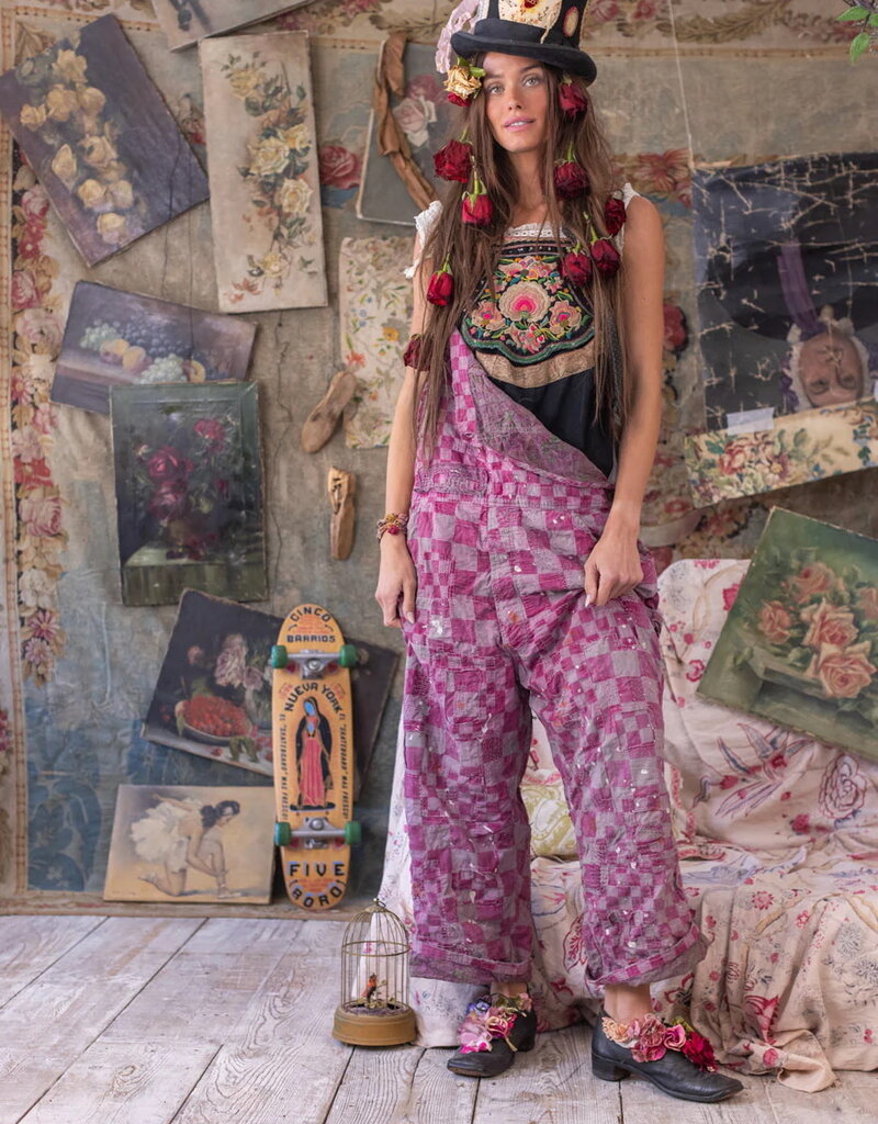 Magnolia Pearl Magnolia Pearl Patchwork Love Overalls 096 McGee