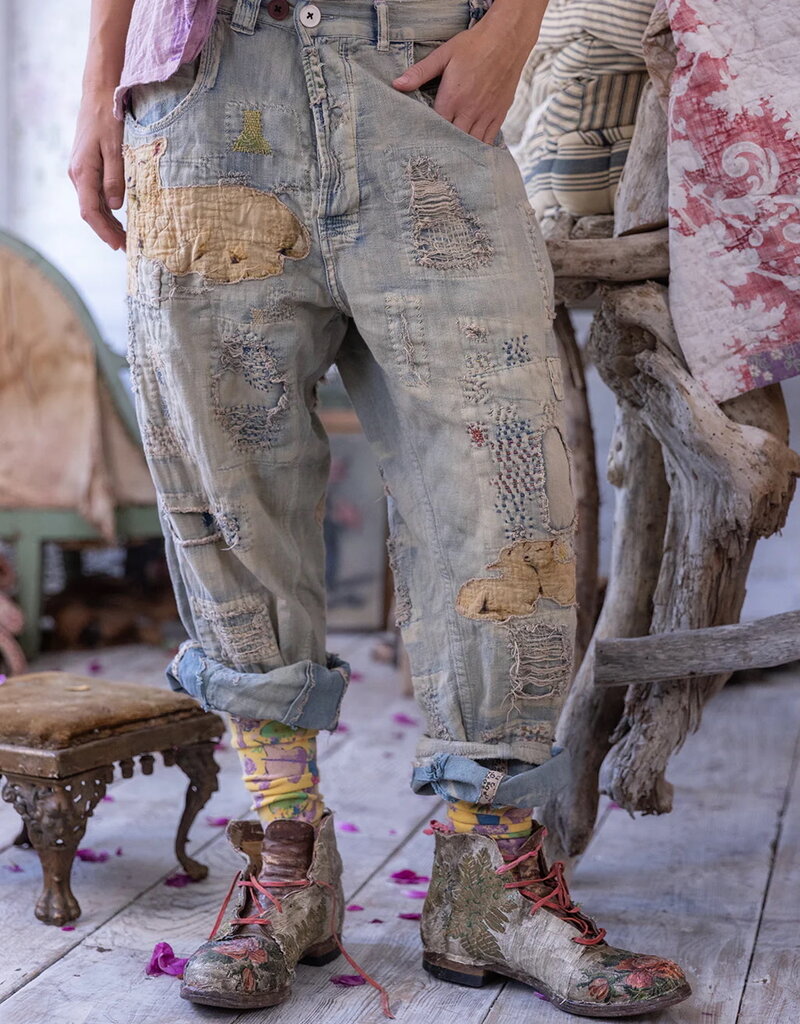 Magnolia Pearl Magnolia Pearl Two Lambs Kalle Denim Pants 841 Faded Indigo*