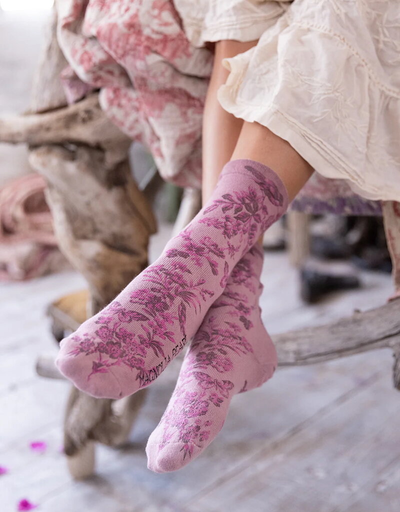 Magnolia Pearl Magnolia Pearl Vol Du Jardin MP Socks 113 Purple Martin*