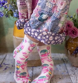 Magnolia Pearl Magnolia Pearl Special Delivery MP Socks 130 Miss Pinky*