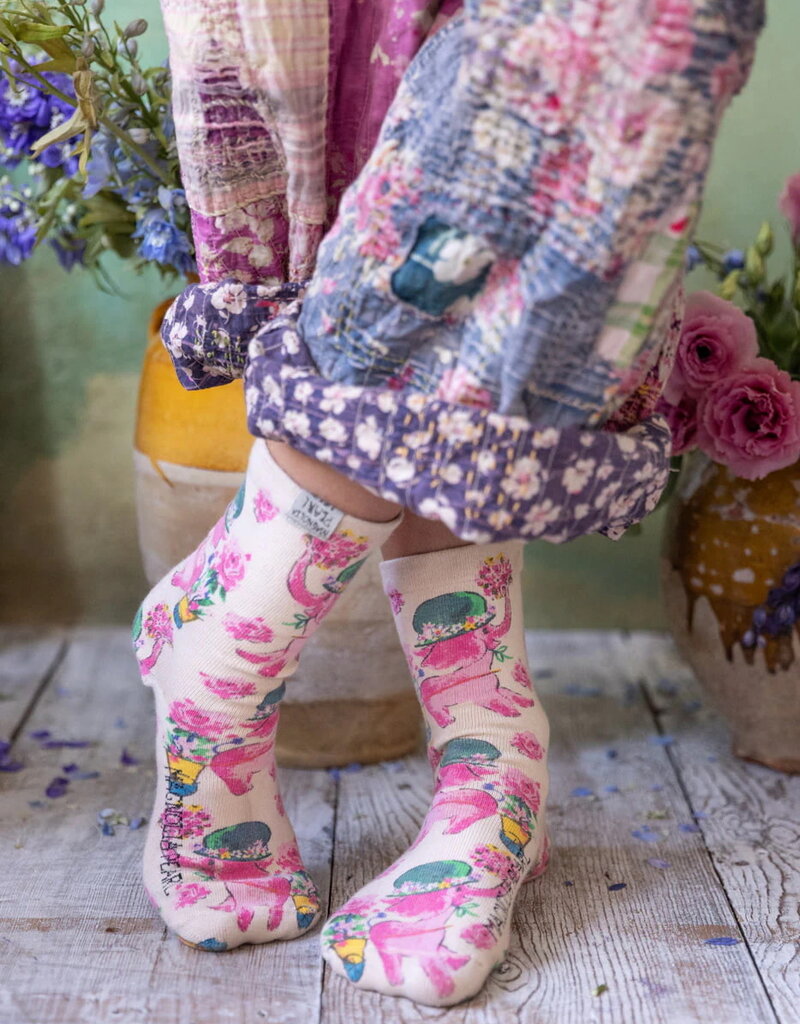 Magnolia Pearl Magnolia Pearl Special Delivery MP Socks 130 Miss Pinky*