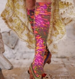 Magnolia Pearl Magnolia Pearl Neon Leopard OTK Socks 183 Hairband*