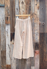 Milio Milano Milio Milano Button Front Wide Leg Pant