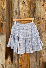 Dylan Dylan Isha Ruffle Skirt Blue