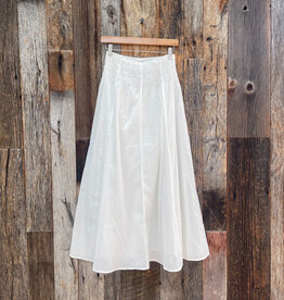 Dylan Dylan New Classic Skirt White