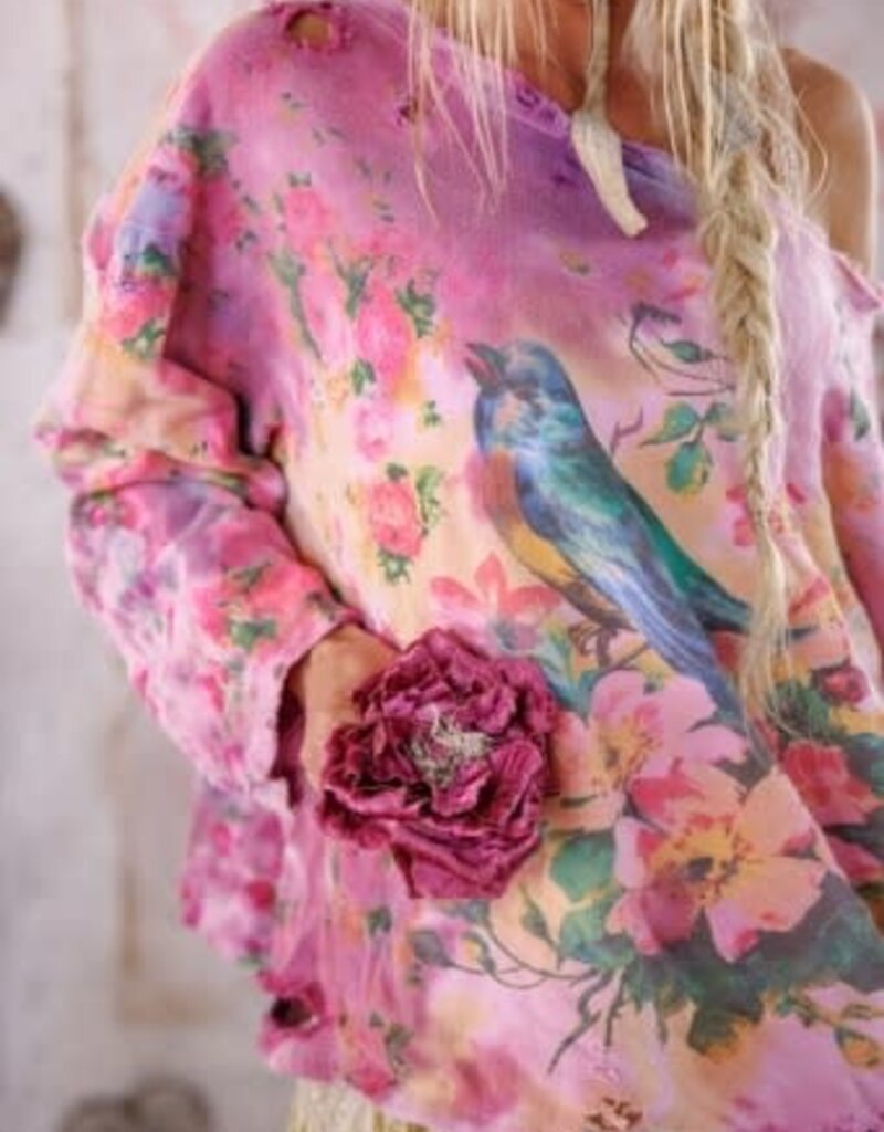 Magnolia Pearl Magnolia Pearl FS Hermosa Sweatshirt Top 2389 Myrrh*