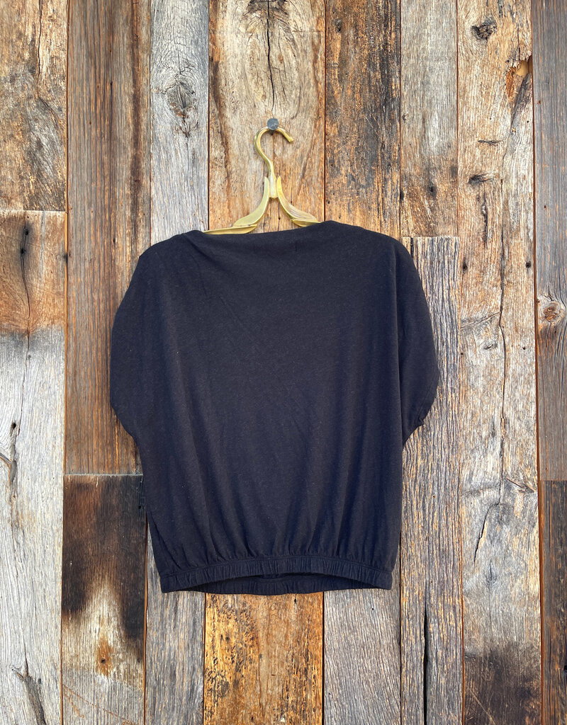 Project Social T Project Social T Pleated Shoulder Tee Black