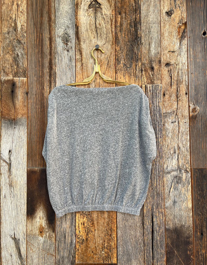 Project Social T Project Social T Pleated Shoulder Tee Heather Grey