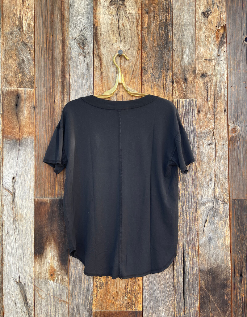 Project Social T Project Social T Baltimore V-Neck Tee Black
