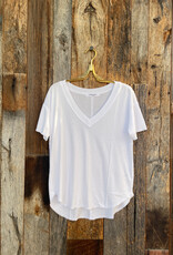 Project Social T Project Social T Baltimore V-Neck Tee White