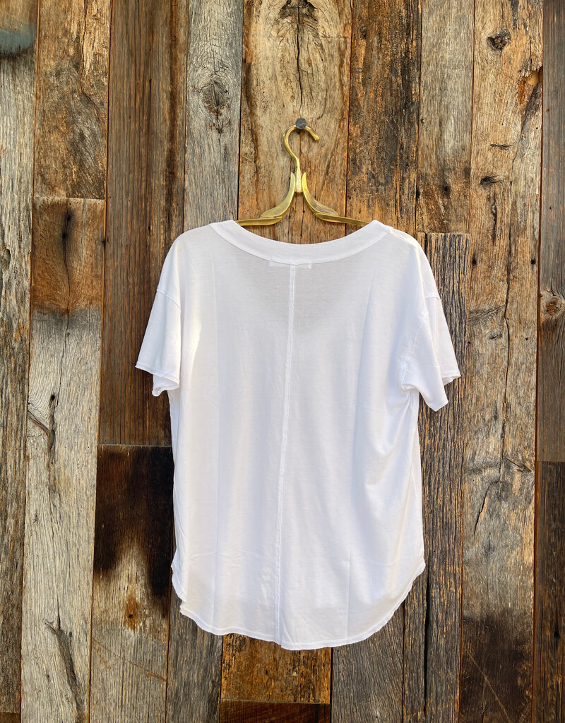 Project Social T Project Social T Baltimore V-Neck Tee White