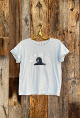 Sundry Rolled Sleeve Tee Sea La Vie Chambray