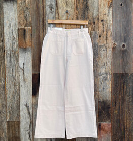 DL1961 DL1961 Hepburn Wide Leg: High Rise Ankle Primrose Pink