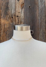 Joy Dravecky Joy Dravecky Pearl CZ Choker