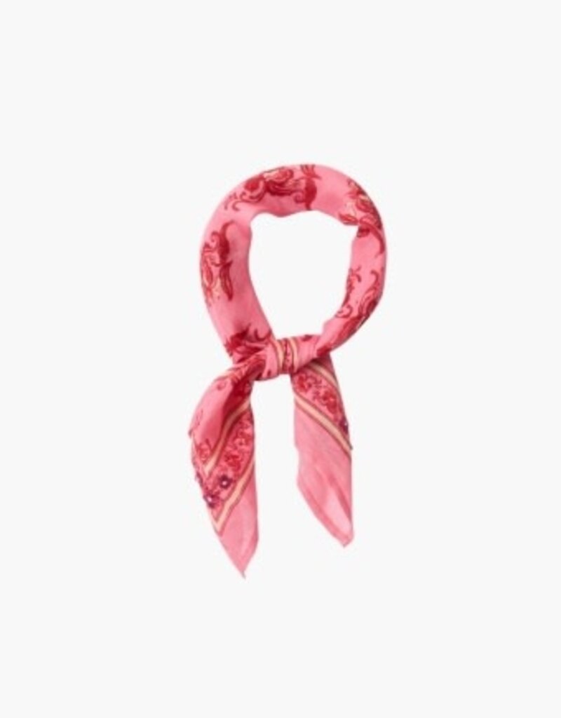 Chan Luu Chan Luu Hibiscus Floral Bandana Pink