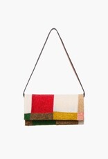 Chan Luu Chan Luu Beaded Silk Clutch Patchwork