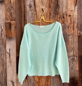 American Vintage American Vintage Damsville Sweater Lagon Chine