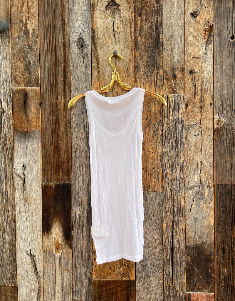 American Vintage American Vintage Massachusetts Tank Blanc MAS00H25