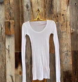 American Vintage American Vintage Massachusetts L/S Blanc MAS04H25
