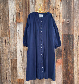 Auntie Oti Auntie Oti Duster Indigo O/S