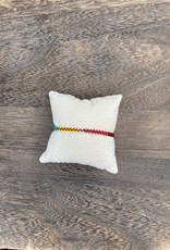 Minetta B-Patch Work Seed Beads w/ Silver Accent