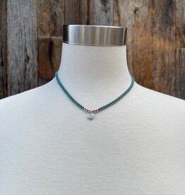 Minetta Turquoise w/ Dot Pendant