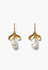 Chan Luu Chan Luu Petal Earrings White Pearl EG-5904