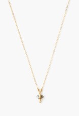 Chan Luu Chan Luu Labradorite Necklace Gold NG-13943