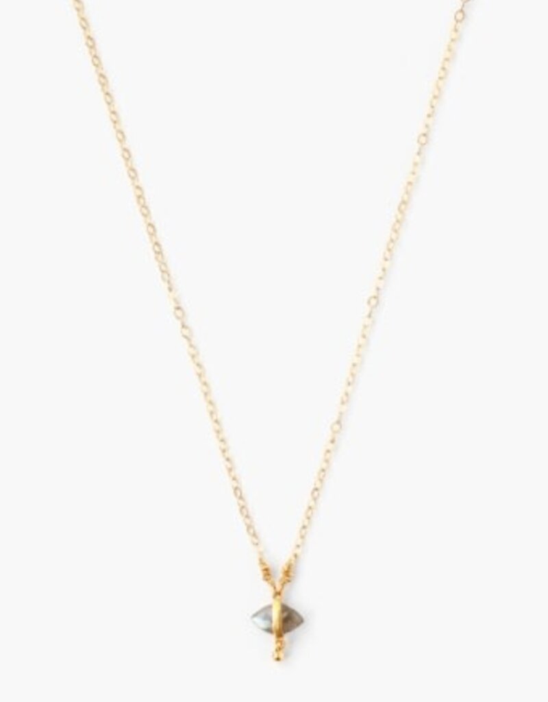 Chan Luu Chan Luu Labradorite Necklace Gold NG-13943