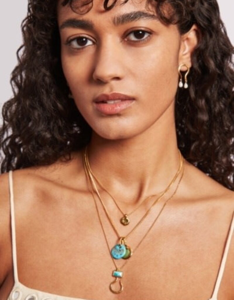 Chan Luu Chan Luu Fortuna Coin Yellow Gold NG-14917