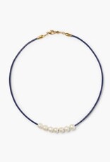 Chan Luu Chan Luu River Necklace Royal Blue NG-15417