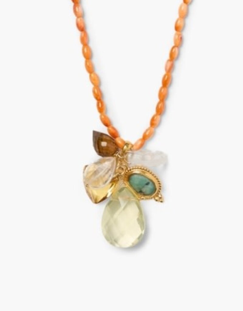 Chan Luu Chan Luu Trove Charm Necklace Multi