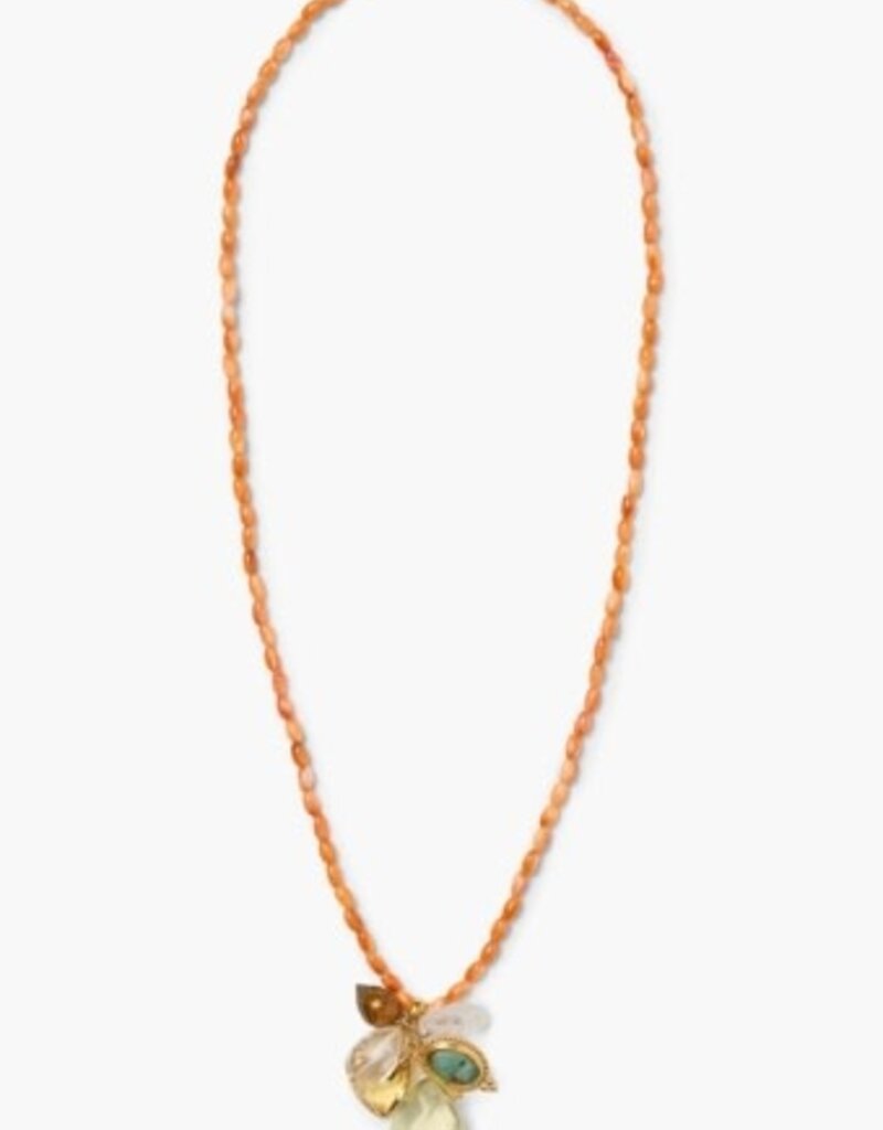Chan Luu Chan Luu Trove Charm Necklace Multi