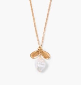 Chan Luu Chan Luu Petal Necklace White Pearl NG-15428