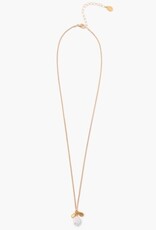 Chan Luu Chan Luu Petal Necklace White Pearl NG-15428